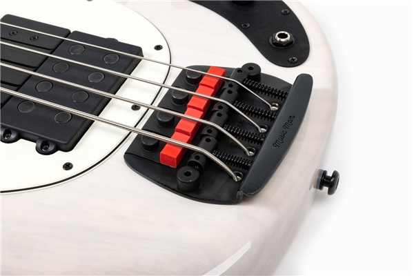 Music Man - StingRay Tim Commerford Passive Fight Night White
