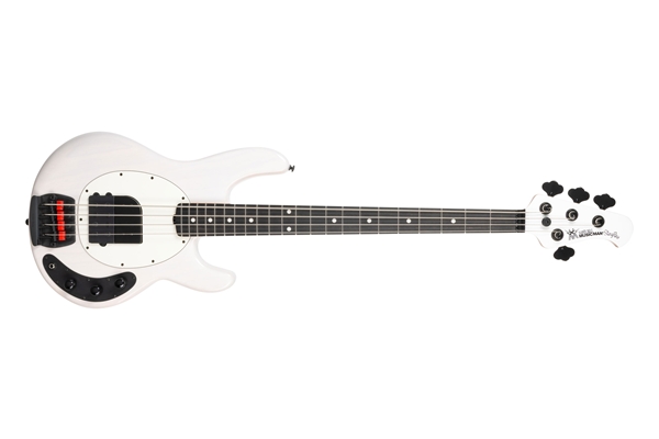 Music Man - StingRay Tim Commerford Passive Fight Night White