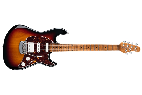 Music Man Cutlass RS HSS Vintage Sunburst Tastiera Acero