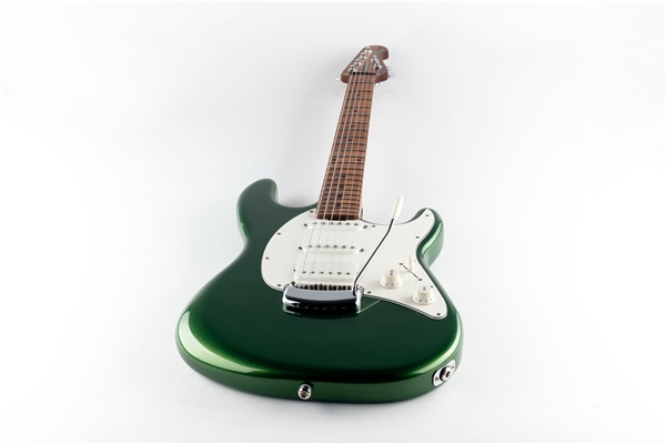 Music Man - Cutlass RS HSS Trem Charging Green Tastiera Acero