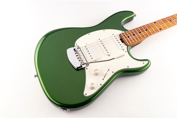 Music Man - Cutlass RS HSS Trem Charging Green Tastiera Acero