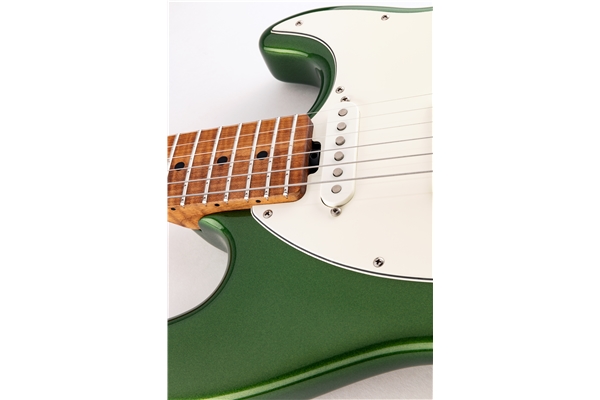 Music Man - Cutlass RS HSS Trem Charging Green Tastiera Acero