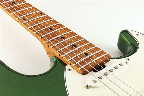 Music Man - Cutlass RS HSS Trem Charging Green Tastiera Acero