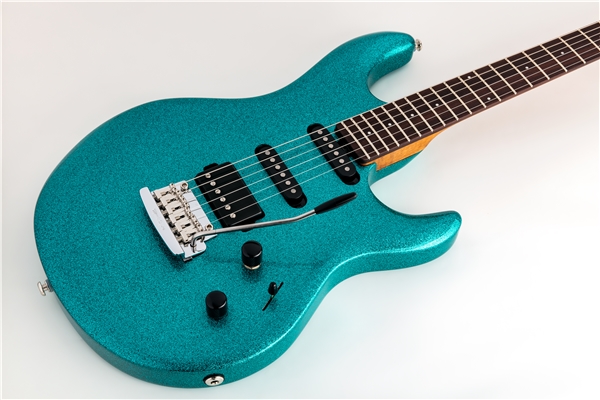 Music Man - Luke 3 HSS Ocean Sparkle Tastiera Palissandro