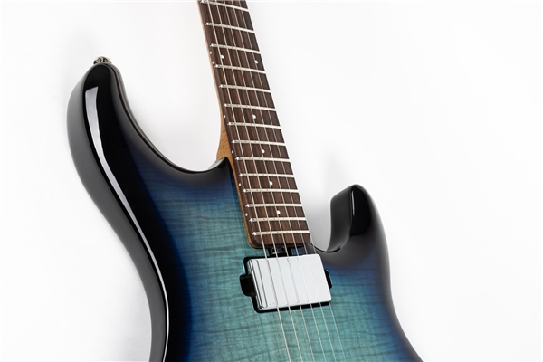 Music Man - Luke 4 HH Blue Dream Flame