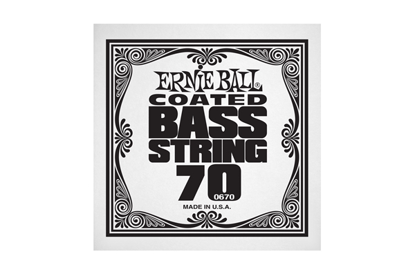 Ernie Ball - 0670 Coated Nickel Wound Bass .070