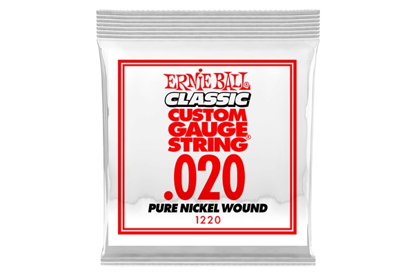 Ernie Ball - 1220 Pure Nickel Wound .020