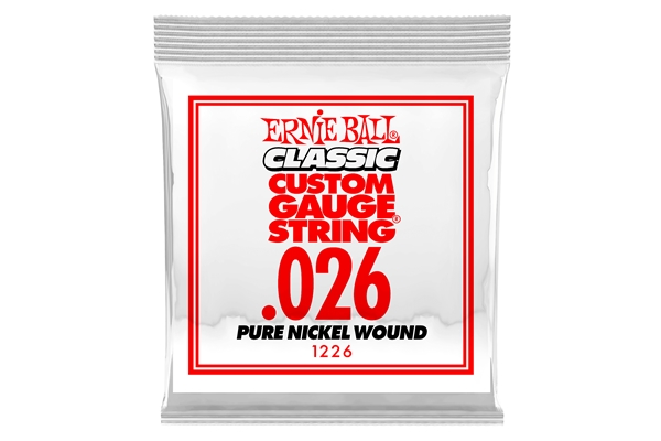 Ernie Ball 1226 Pure Nickel Wound .026