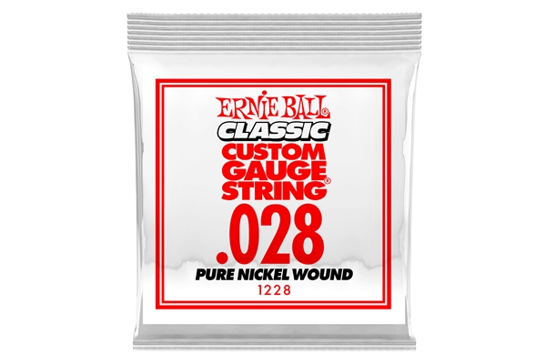 Ernie Ball 1228 Pure Nickel Wound .028