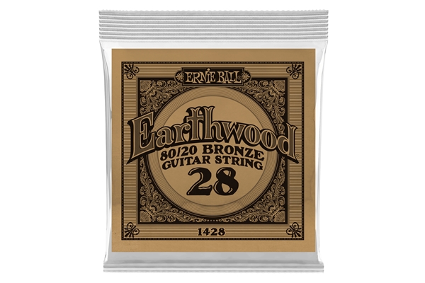 Ernie Ball 1428 Earthwood 80/20 Bronze .028