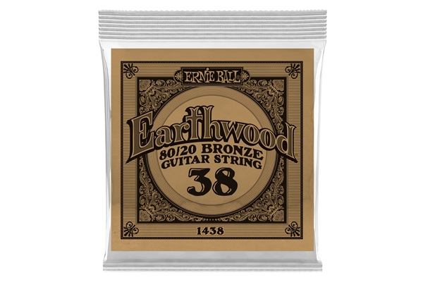 Ernie Ball 1438 Earthwood 80/20 Bronze .038