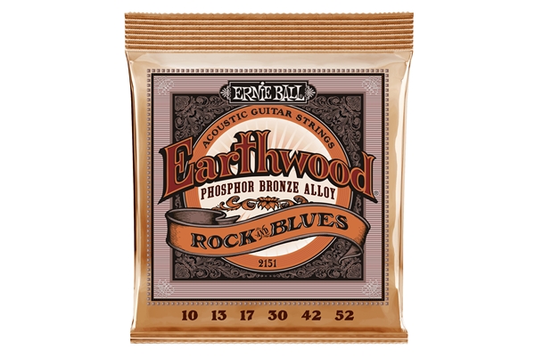 Ernie Ball - 2151 Earthwood Rock & Blues con SOL Liscio Phosphor Bronze