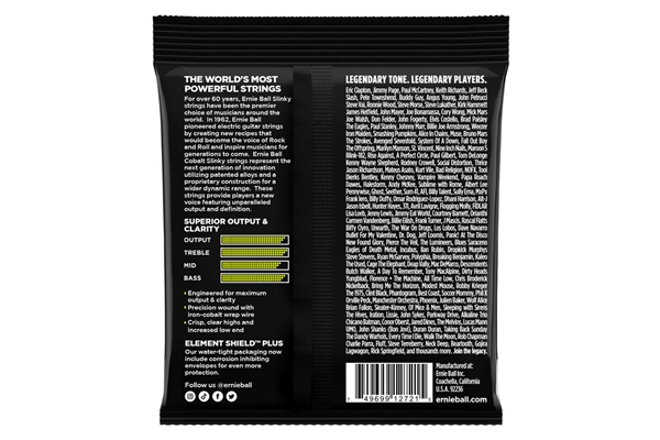 Ernie Ball - 2721 Cobalt Regular Slinky 10-46