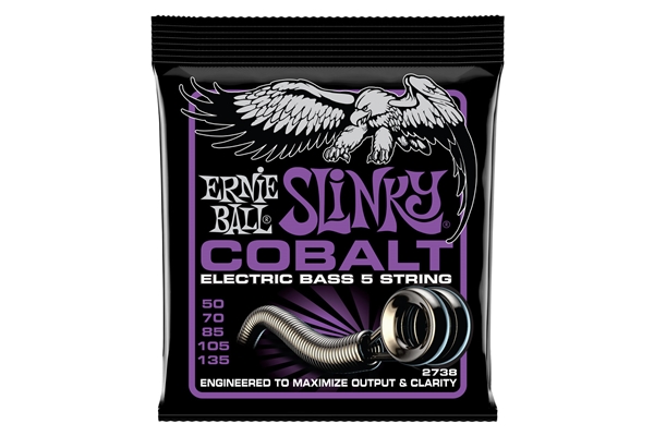 Ernie Ball - 2738 Power Slinky Cob 5 Bass 50-135