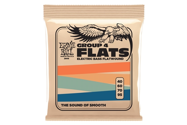 Ernie Ball - 2808 Flatwound Group IV 40-95