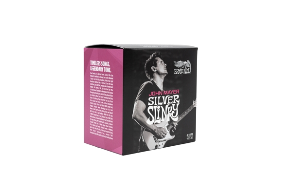 Ernie Ball - 3817 John Mayer Silver Slinky 10.5-47 6 Pk