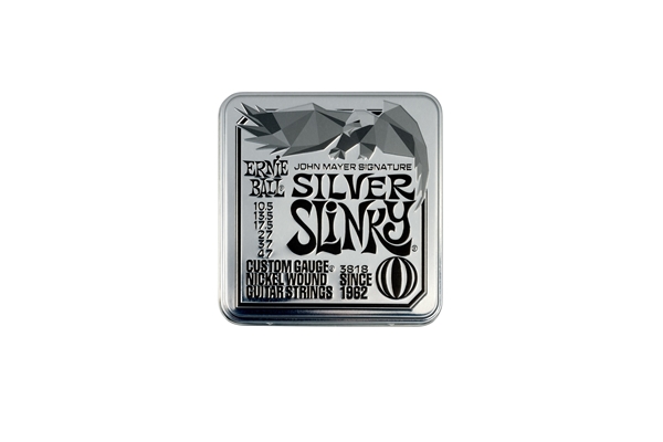 Ernie Ball - 3818 John Mayer Silver Slinky 10.5-47 3 Pk