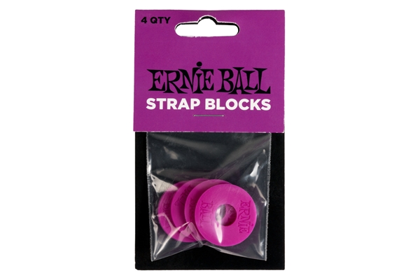 Ernie Ball - 5618 Strap Blocks Purple