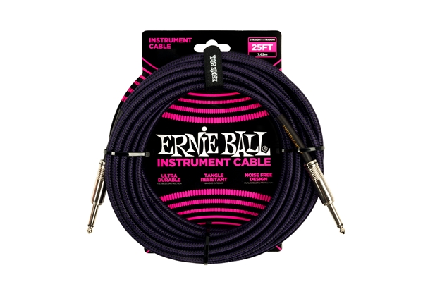 Ernie Ball - 6397 Braided Straight Straight 7.6m