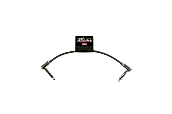 Ernie Ball - 6408 Single Flat Ribbon Stereo Patch Cable 15,24cm