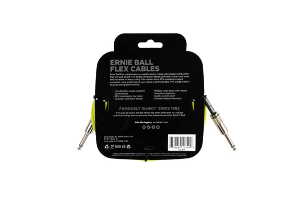 Ernie Ball - 6414 Flex Cable Green 3m
