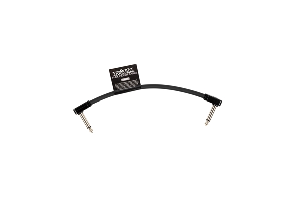 Ernie Ball - 6439 Flex Patch Cable Black 15cm