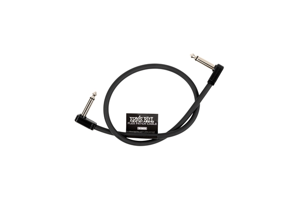 Ernie Ball - 6441 Flex Patch Cable Black 46cm