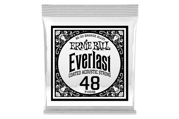 Ernie Ball - 0348 Everlast Coated 80/20 Bronze .048