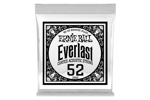 Ernie Ball - 0352 Everlast Coated 80/20 Bronze .052
