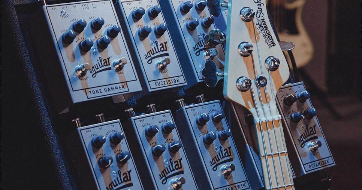 Aguilar | I Pedali Effetto della Silver Anniversary Edition Aguilar | I Pedali Effetto della Silver Anniversary Edition