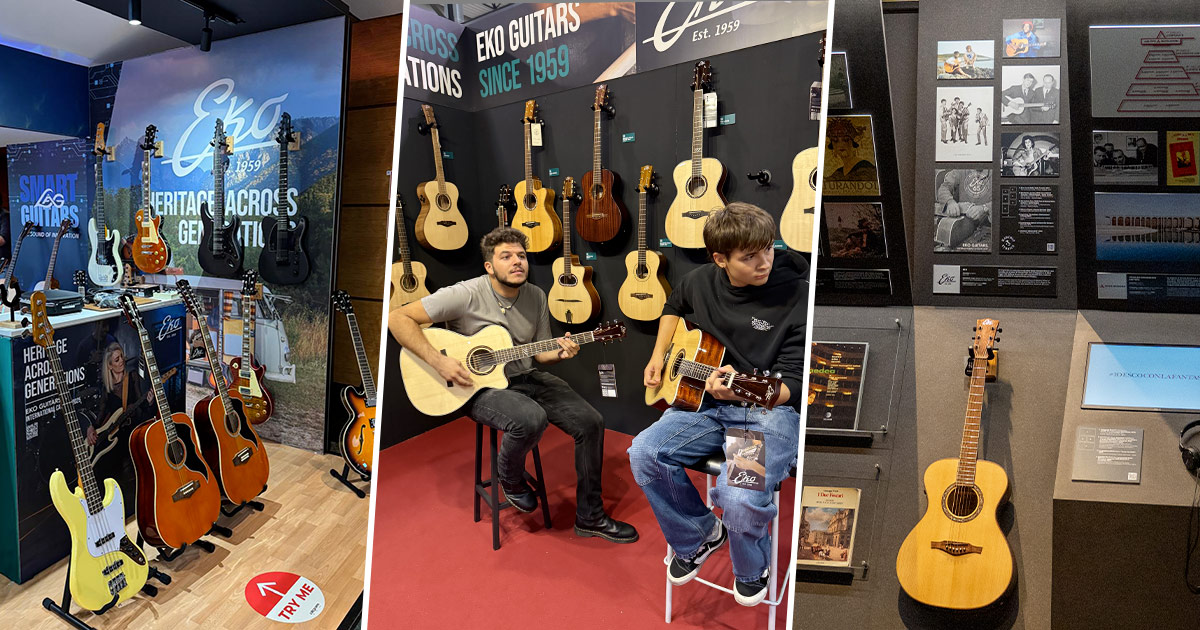 Scopri gli eventi a cui ha partecipato Eko Guitars a settembre 2025