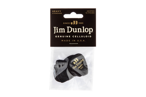 Dunlop 483P#03 Black Classic - Heavy