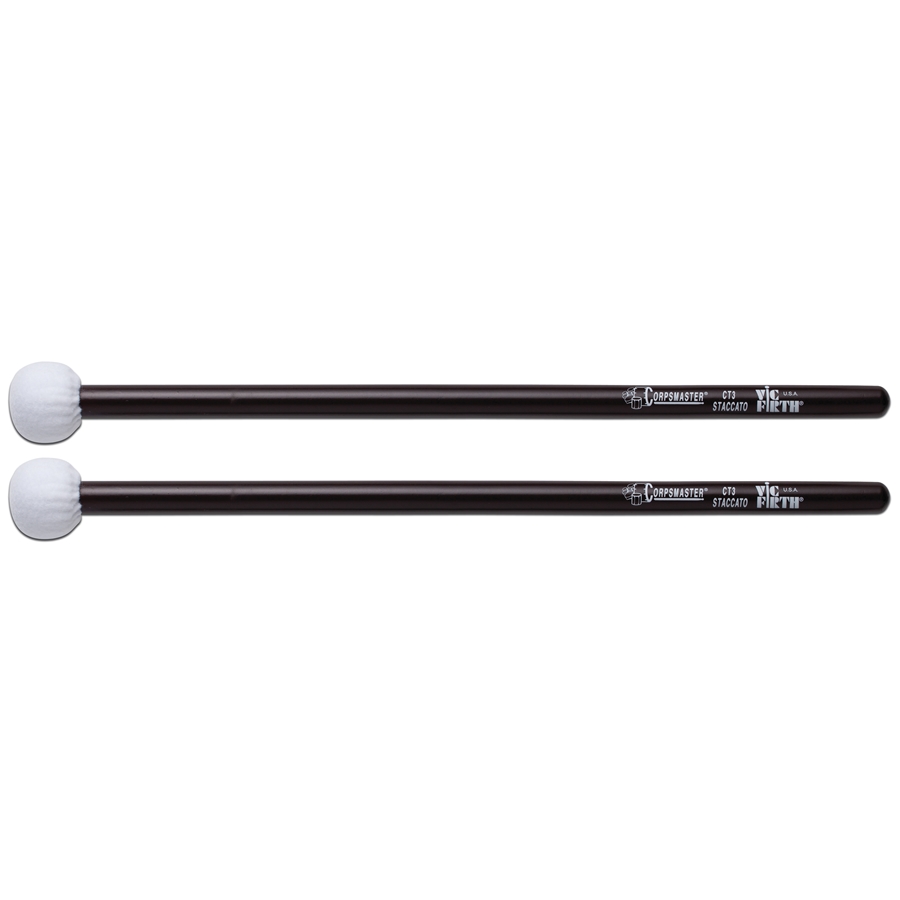 VIC FIRTH CT3 - CORPSMASTER TIMPANI MALLETS STACCATO