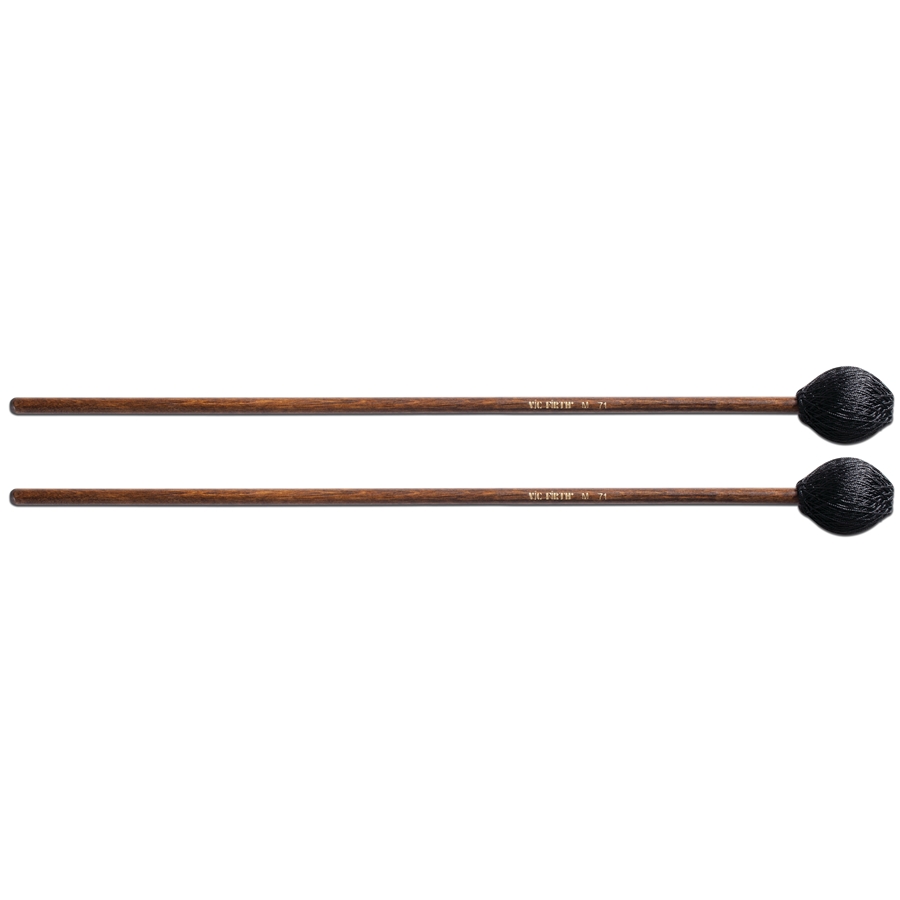 VIC FIRTH M71 - CORPSMASTER KEYBOARD MALLETS SERIES - HARD/CORD