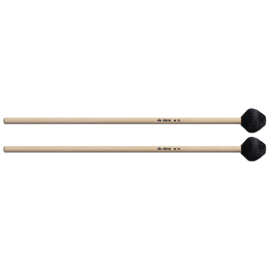 VIC FIRTH M76 - CORPSMASTER KEYBOARD MALLETS SERIES - HARD/CORD