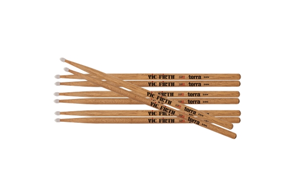 VIC FIRTH 5ATN - BACCHETTE AMERICAN CLASSIC TERRA PACK 3+1