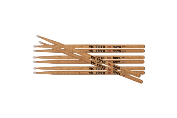 VIC FIRTH 7ATN - BACCHETTE AMERICAN CLASSIC TERRA PACK 3+1