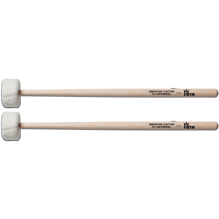 VIC FIRTH T2 - AMERICAN CUSTOM TIMPANI MALLETS CARTWHEEL