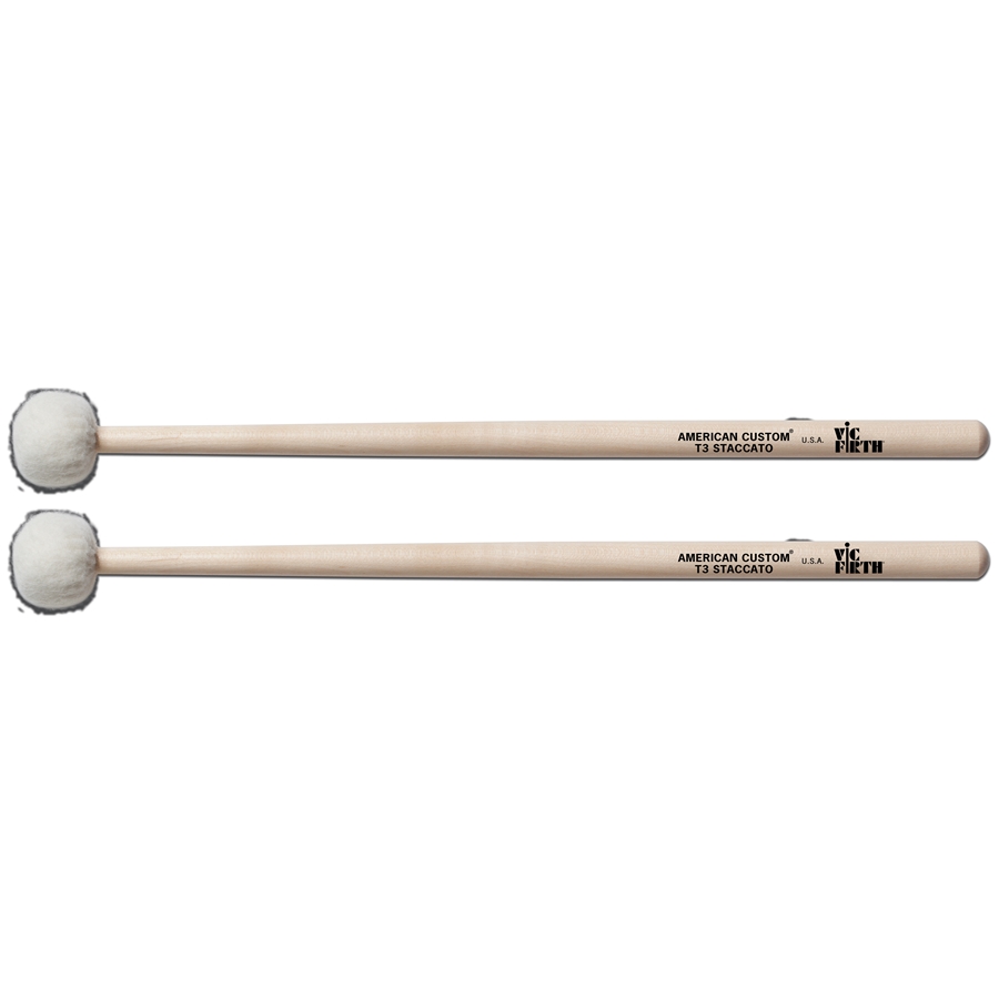 VIC FIRTH T3 - AMERICAN CUSTOM TIMPANI MALLETS STACCATO