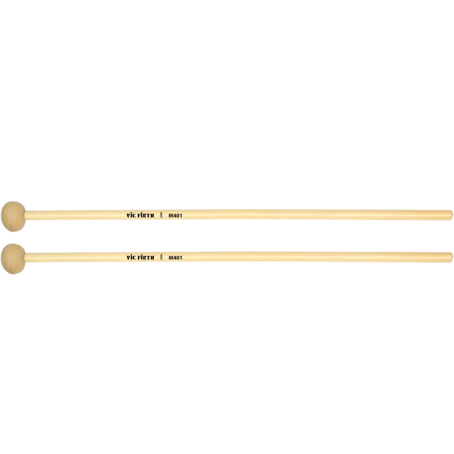 VIC FIRTH M401 - ARTICULATE SERIES MALLET - SOFT RUBBER OVAL