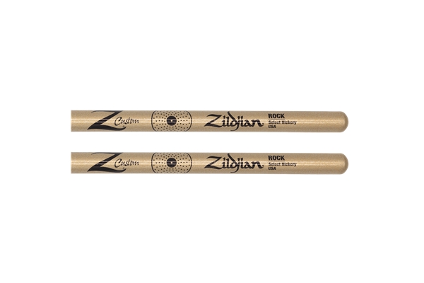 ZILDJAN Z CUSTOM LE DRUMSTICK COLLECTION ROCK GOLD CHROMA, NYLON TIP