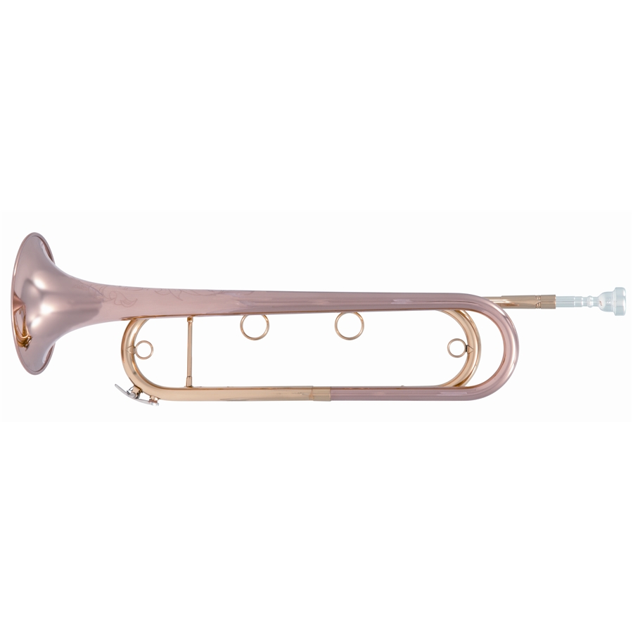 SML PARIS VSM FTPC91-R TROMBA DA CAVALLERIA CONCERTO IN MIB IN OTTONE ROSSO