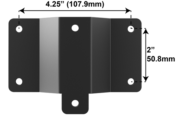 ISOACUSTICS V120 107X50 ADAPTER