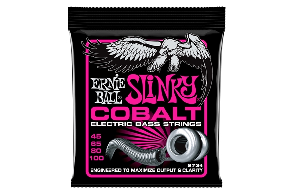 Ernie Ball 2734 Super Slinky Cobalt 45-100