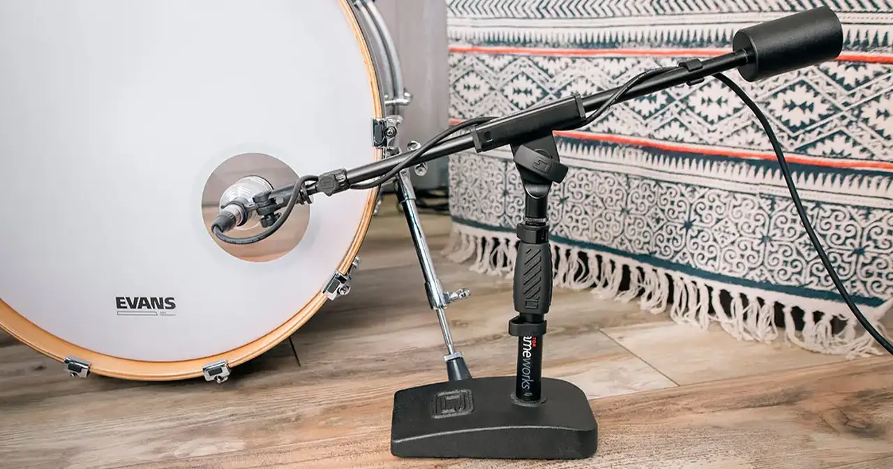 Asta microfonica Gator Frameworks per microfonazione grancassa batteria