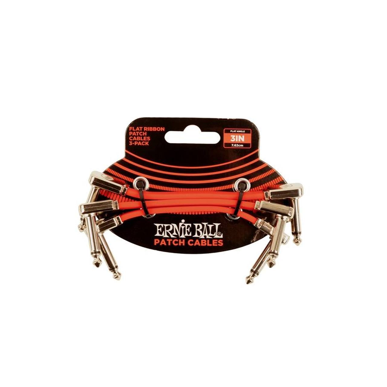 22-ernie-ball-6401-flat-ribbon-patch-cable-red-762cm-3-pk-p06401_0