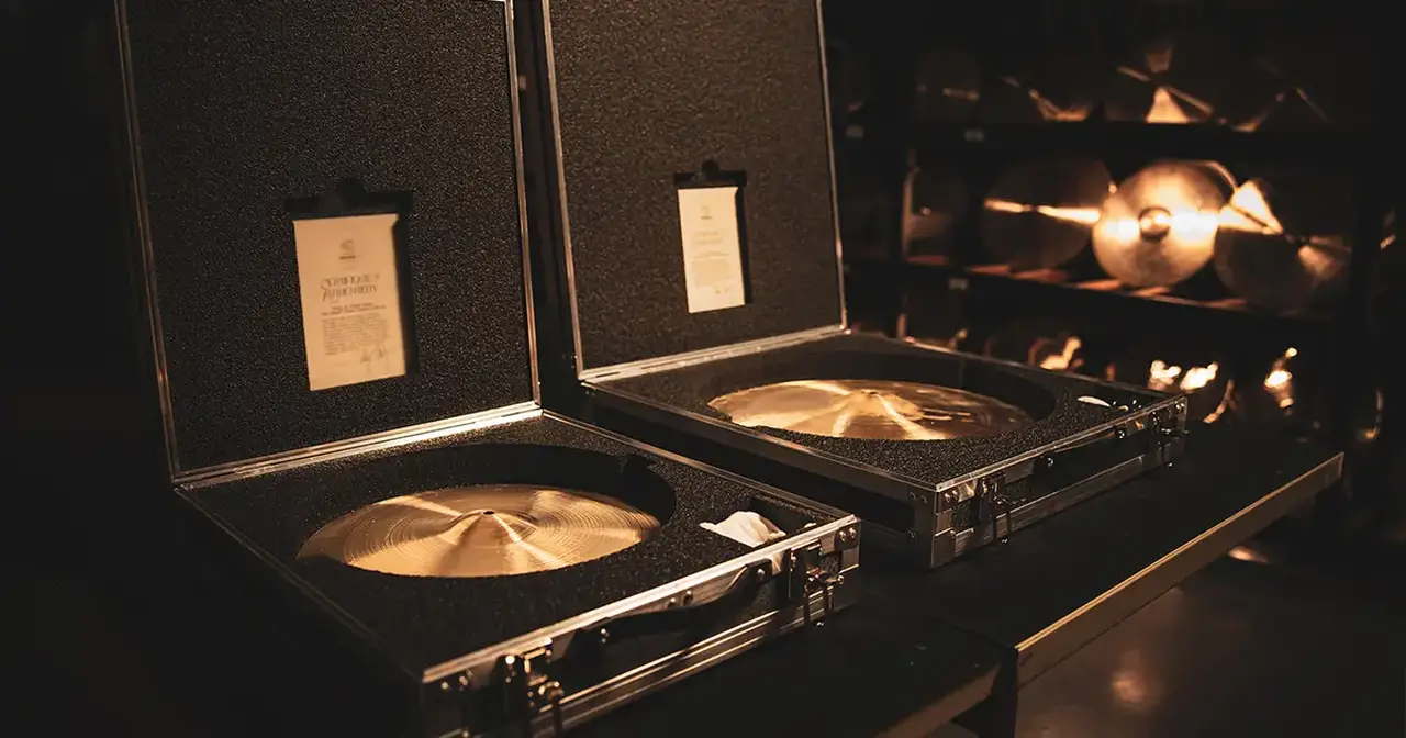 HiHat da 15 e Ride da 20 Zildjian 400th Anniversary Vault Cymbals