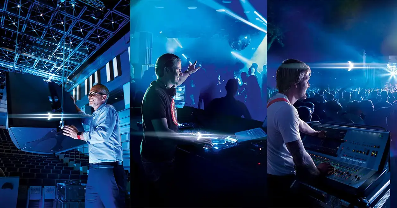 HK Audio esempio di applicazioni in installazione, DJ e mixing desk