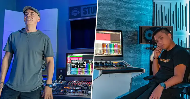 Luca Pretolesi e Robert Guzman al DMI Studio di Las Vegas con Focal Professional