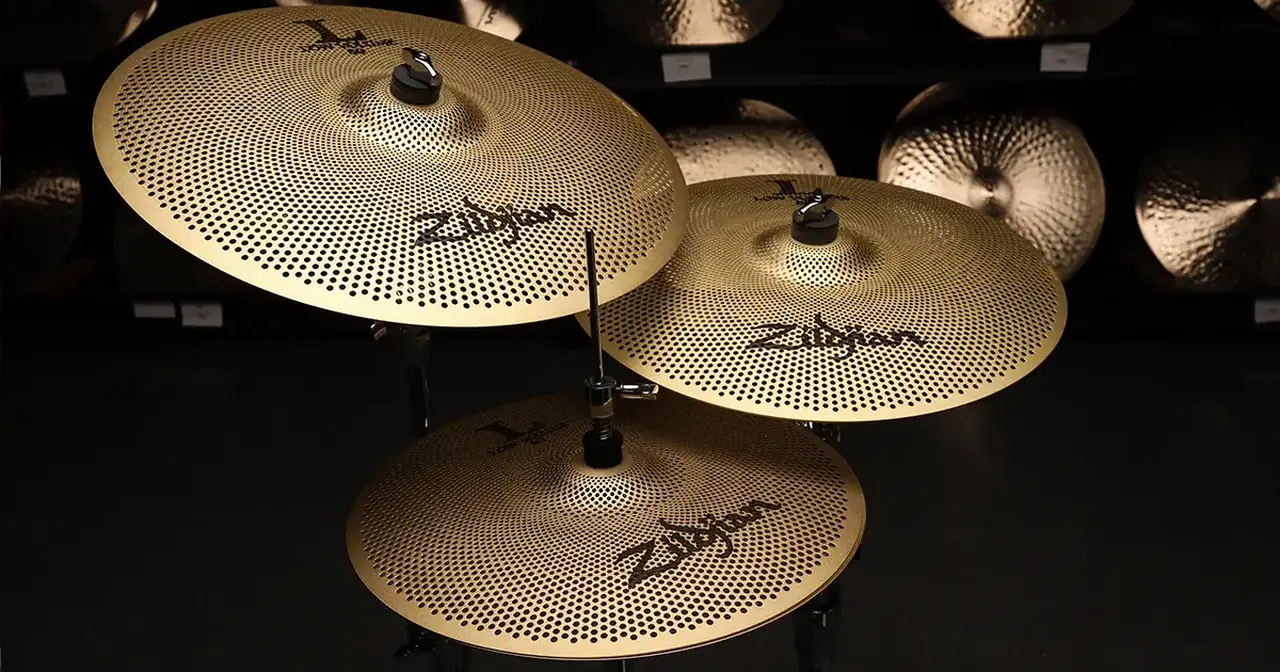 Set di Low Volume L80, piatti silenziosi di Zildjian